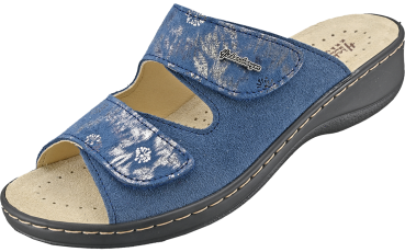 Artikel 2814 - 7306 blau Velour komb.
